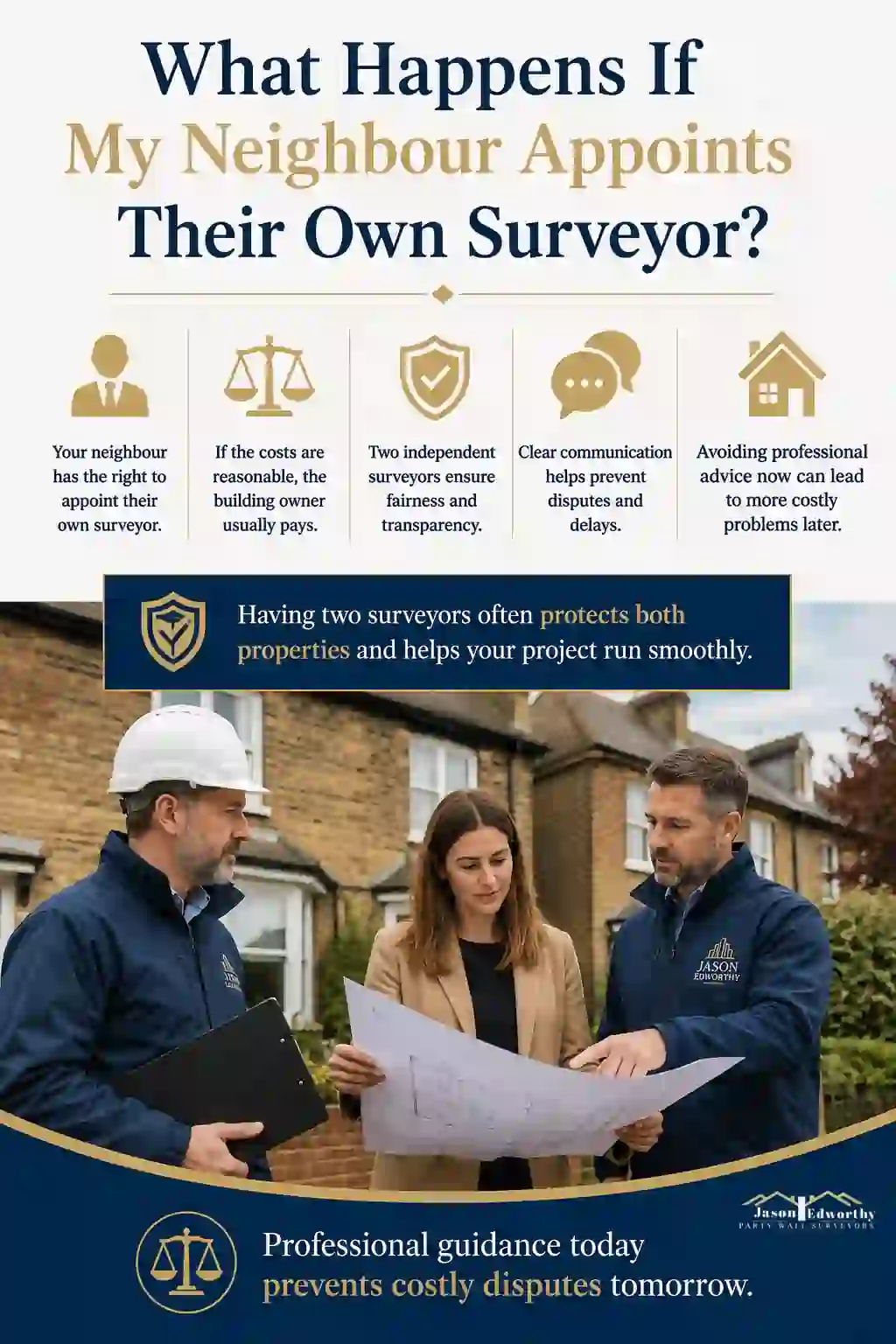 What Happens If My Neighbour Appoints Their Own Surveyor Glossop?